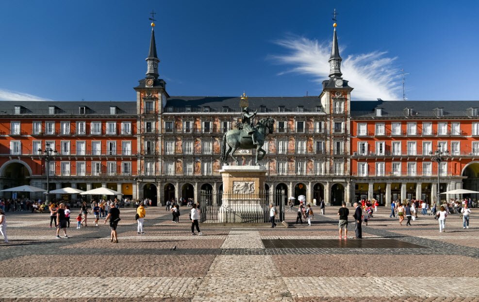 Plaza Mayor, Madrid, Madrid, Spain